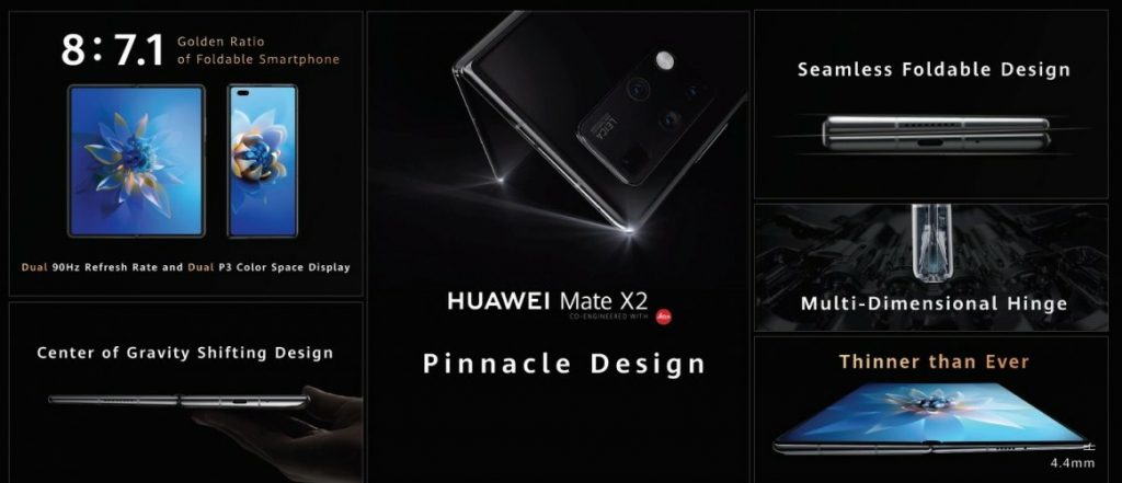 Huawei Mate X2 Design
