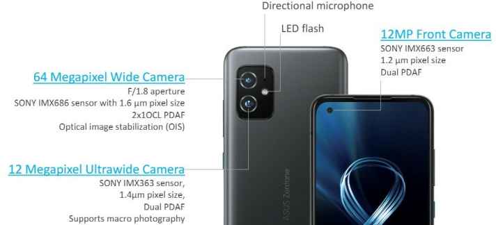 Asus ZenFone 8 Camera Setup