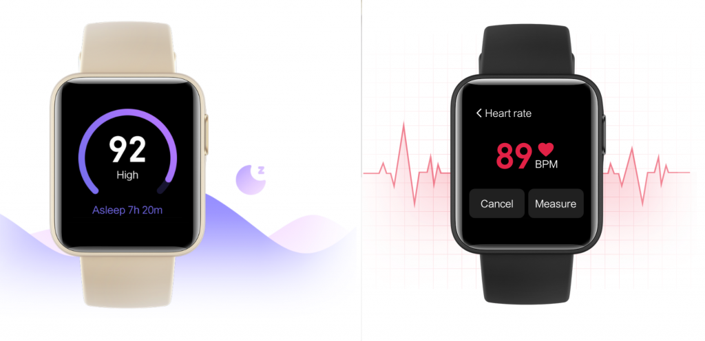 Xiaomi Mi Watch Lite Health and Tracking
