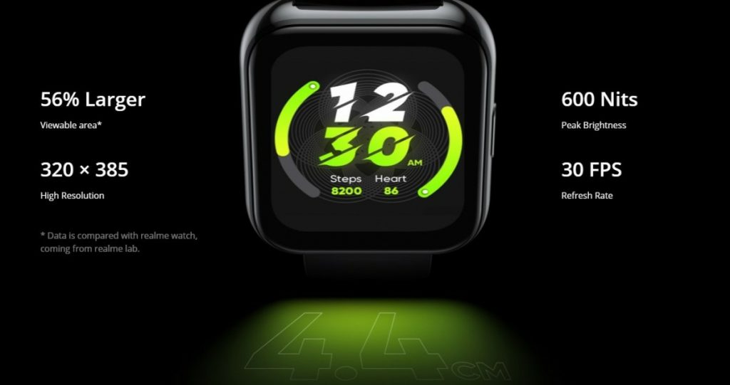 Realme Watch 2 Pro Display