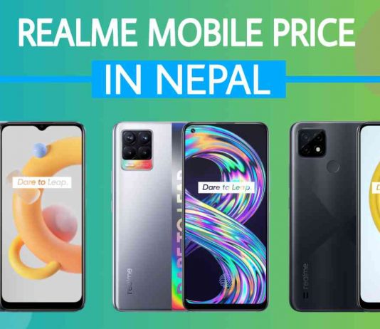 Realme Mobile Phones Price in Nepal