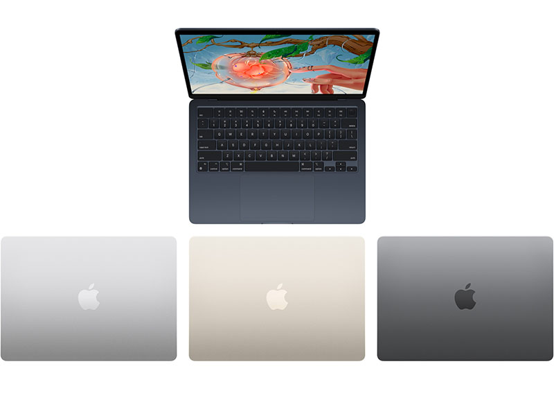 MacBook Air M2 Color Options